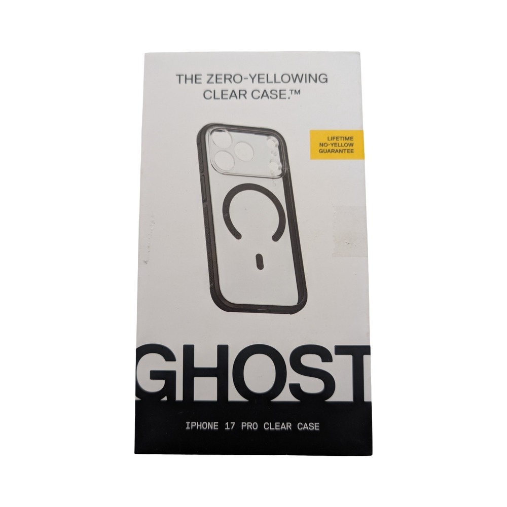 Gg2-O dbrand Ghost Zero-Yellowing Case for Apple iPhone 17 Pro‎ - Clear